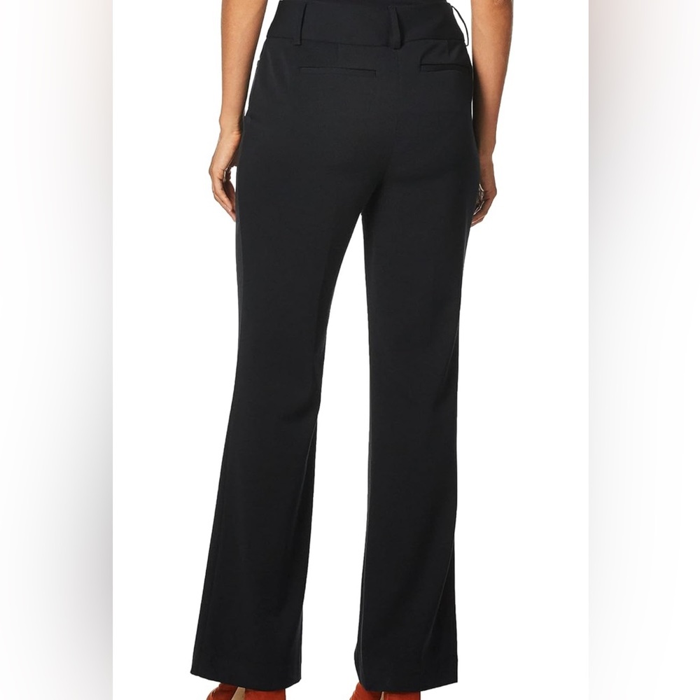 NWT Women’s Rafaella Curvy Bootcut High Rise Solid Black Pants Size 16 - Picture 3 of 15